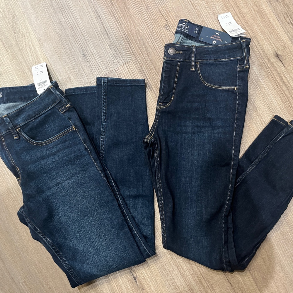 Set of 2: NWT Size 5S Hollister Denim Jeans
